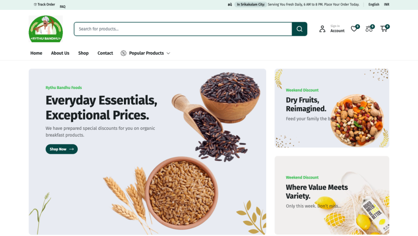 Rythu Bandhu Store Mobile App