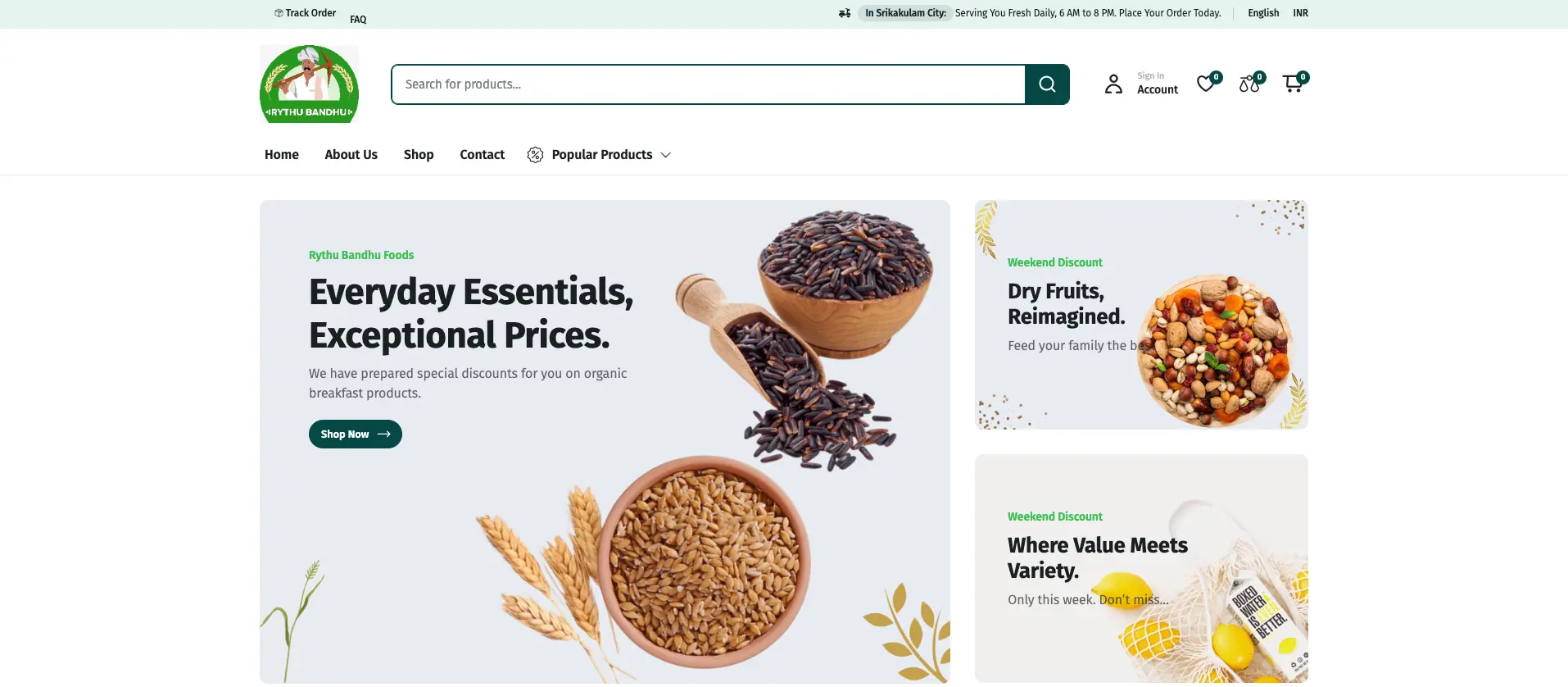 Rythu Bandhu Store Mobile App